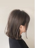 耳かけok!オフィス前下がりボブ
