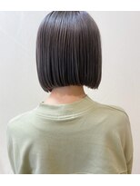 モリオ フロム ロンドン 大宮2号店(morio from London)&nbsp;【なかじま ひびき】アッシュグレージュワンレンボブ