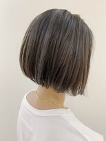 トリート 市川店(TREAT) 極細ハイライト×前下がりボブ_市川