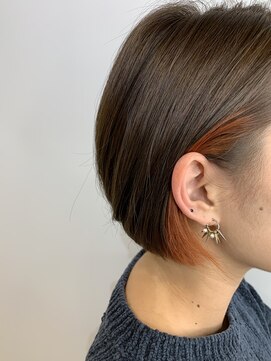 ボタニウムドットハイクバイアールサロン(BOTANIUM.Hk by Rr SALON) 【BOTANIUM.Hk by RrSALON】イヤリングオレンジ