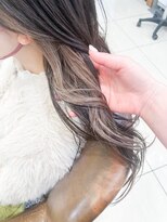 ネオリーブアイム 横浜西口店(Neolive aim)&nbsp;赤み消しグレージュインナーカラー【横浜】w