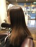 ★酸性縮毛矯正ストレート+最新話題Xトリートメント＋カット￥28000