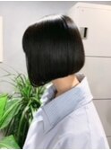 マチルダボブ　ニュアンスカラー　ボブカット　髪質改善
