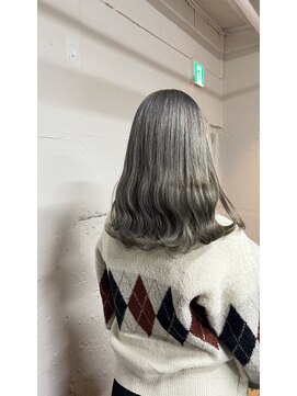 トクテ 吉祥寺(tokute) グレージュカラー/ボブウルフ/黒髪/ココアベージュ