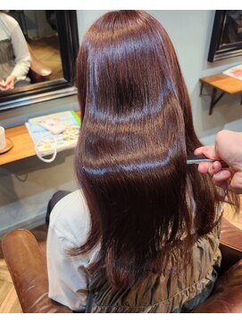 ソウリード(sou Lead) 髪質改善カラー/ピンクブラウン/トリートメント