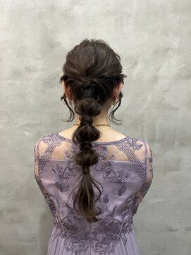 ブーミー(Bor mee) 【Bormee】ポコポコヘア/プリンセス風/ゆるっと/お呼ばれ