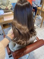 ルシュカイチマルニ(Rasca102)&nbsp;くびれヘア/チョコレートカラー/ブラウンカラー