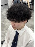 【Natsuki】強めシャドウパーマ×襟足外はね