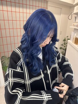 ペレ 渋谷(PELE) 着物/フェミニンロング/似合わせカット/ウェーブミディアム/渋谷