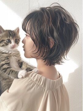 アルトリスト(Altruist Aging×HAIR&SPA) ☆イメチェンピンクベージュアンブレラカラー前髪クールショート