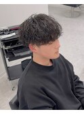 マッシュシャドウパーマ
