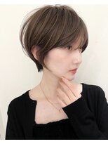 ジルブラン 大阪(JIL BLAN)&nbsp;大人ショートヘア/ハイライトカラー/イルミナカラー[堺]