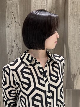 サヴォア(Savoir) 前髪なしスッキリボブ