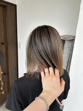 シーン(hair design SCENE) バレイヤージュ