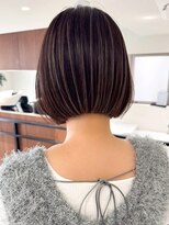 ネイロ バイ ジルブラン 葛西(NeiRo by JIL BLAN)&nbsp;葛西ハイライト白髪ぼかしショートボブ小顔カットレイヤーカット