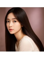 カーサインフィニテイ Hair Design caRsa INFINITY カラーエステ+カット+髪質改善トリートメント　モカブラウン