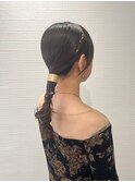 参列ヘア