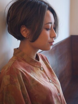 コモン 学芸大学(COMON) 暗めカラー/フェイスフレーミング[学芸大学駅/ドライカット]