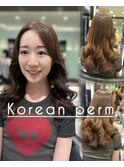 浅子小百合/艶感弾力韓国風パーマ