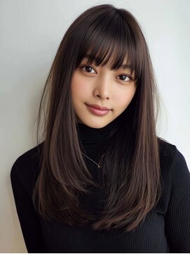 レリー 伊丹(Rely) 大人ナチュラル内巻きミディ[伊丹駅/髪質改善/白髪染め]