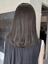 ヘアー アイス ルーチェ(HAIR ICI LUCE) ブリーチなし透明感大人可愛いグレージュココアブラウン/今枝