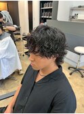 【センターパートマッシュ】抜け感×色気を纏う上品メンズカット