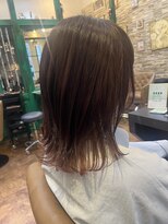 ヘアーラウンジ アンフィ 井土ヶ谷(Hair Lounge Anphi)&nbsp;ピンクブラウン