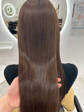 アイニ 天王寺アポロ店(aini) アディクシーカラーハイライトダブルカラーレイヤーカット韓国