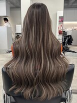 リリット(ReLit) 小顔黒髪クラゲヘアーオリーブグレーココアベージュバーガンディ