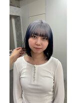 フルールデリズ(fleur de lis) silver+blueblack