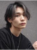 センターパート・フェイスフレミング