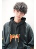 「新規メンズ限定20%off」カット+波巻きパーマ　