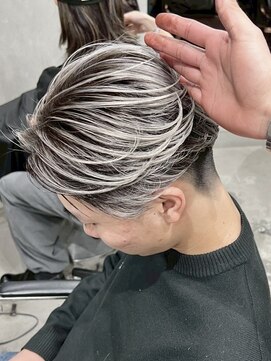 ラック 表参道(LUCK) メンズハイライト/メンズハイライト/メンズバレイヤージュ