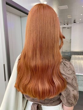 マジコ 梅田(Magico) ダブルカラー/ケアブリーチ/ミルクティーベージュ/レイヤー/梅田