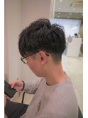 《好印象》ツーブロックショート シャドウパーマ