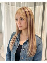 ハーツオオサカ(HE:ARTS OSAKA)&nbsp;ブランド×レッドブラウンエクステ