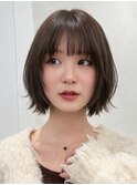 似合わせカット/ミディアムレイヤー/縮毛矯正/髪質改善/銀座駅