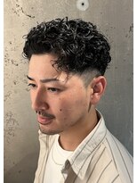 ブラッシュ アップ(Brush Up)&nbsp;ナチュラルフェード×ウェーブパーマ