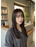 【5月、6月限定】前髪矯正+カット+カラー+5ステップトリートメント¥15900