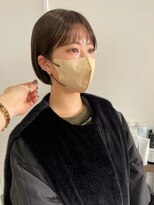 カミエ(kamie)&nbsp;ブラウンボブ×カット&カラー&トリートメント