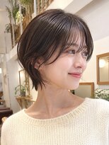 カランエノエル(Calin et Noel)&nbsp;垢抜けボブ大人ボブくびれボブ小顔ボブ切りっぱなしボブ