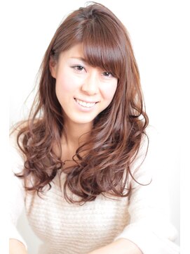 リメル 奥沢自由が丘店(Remel) 斜めバング×リラクシーロング