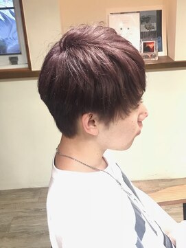 グラードヘアー(Grado hair) メンズ　ピンクアッシュ