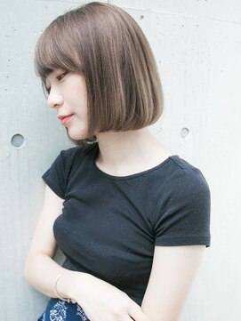 ルティア(Lutia) ワンレン ショートボブ シースルーバング☆