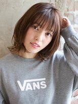 アフロート ルヴア(AFLOAT RUVUA)&nbsp;AFLOAT RUVUA京佳『シースルーバングのくびれレイヤースタイル』