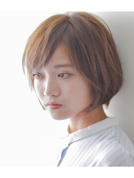 アトリエイトワ(atelier ittowa) ひし形&大人かわいい美髪ボブウルフ耳かけイメチェン492