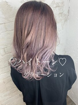 プライズ アイリス 池袋東口店(prize Iris) バイオレットグラデーション、イルミナカラー、池袋