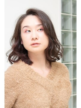 ヘアメイク ルエル(Hair Make Ruelle) フリンジカールミディ