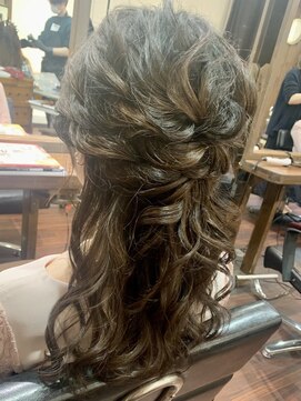 グランアージュ 池袋東口店(grandage) 大人かわいいルーズハーフアップ