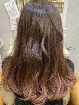 ヘアーサロン キー(Key) 春の愛されスタイル♪ゆるふわ透明感ピンクグラデーション